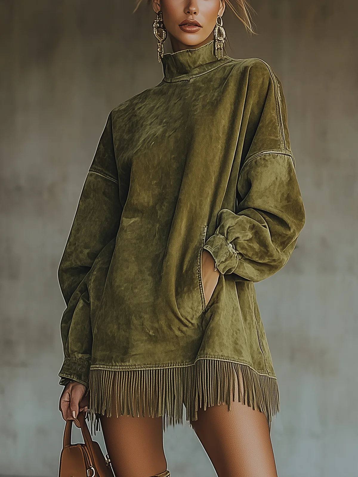 Gabriela | Abito in Camoscio