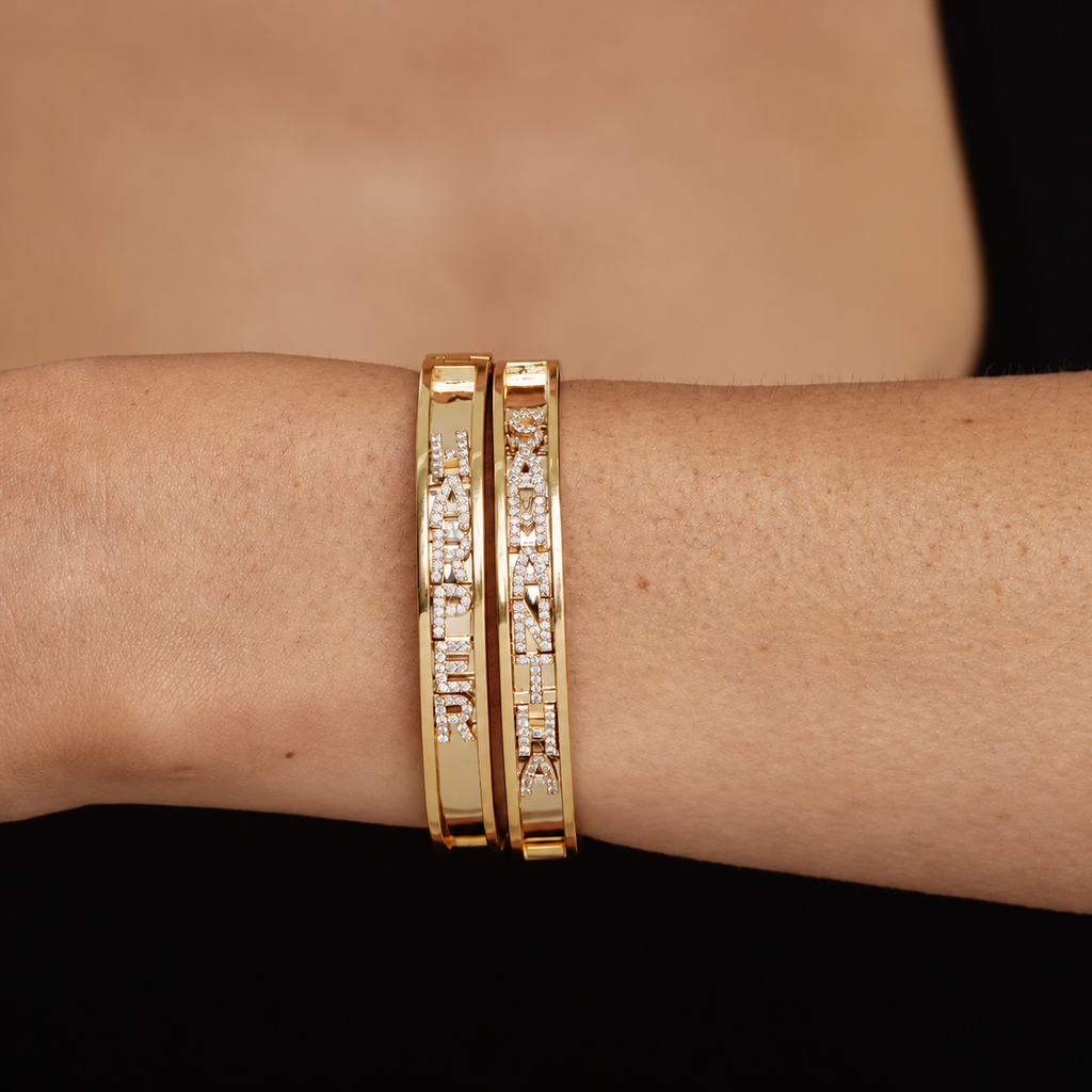 BRACCIALE PERSONALIZZATO CON NOME SCORREVOLE