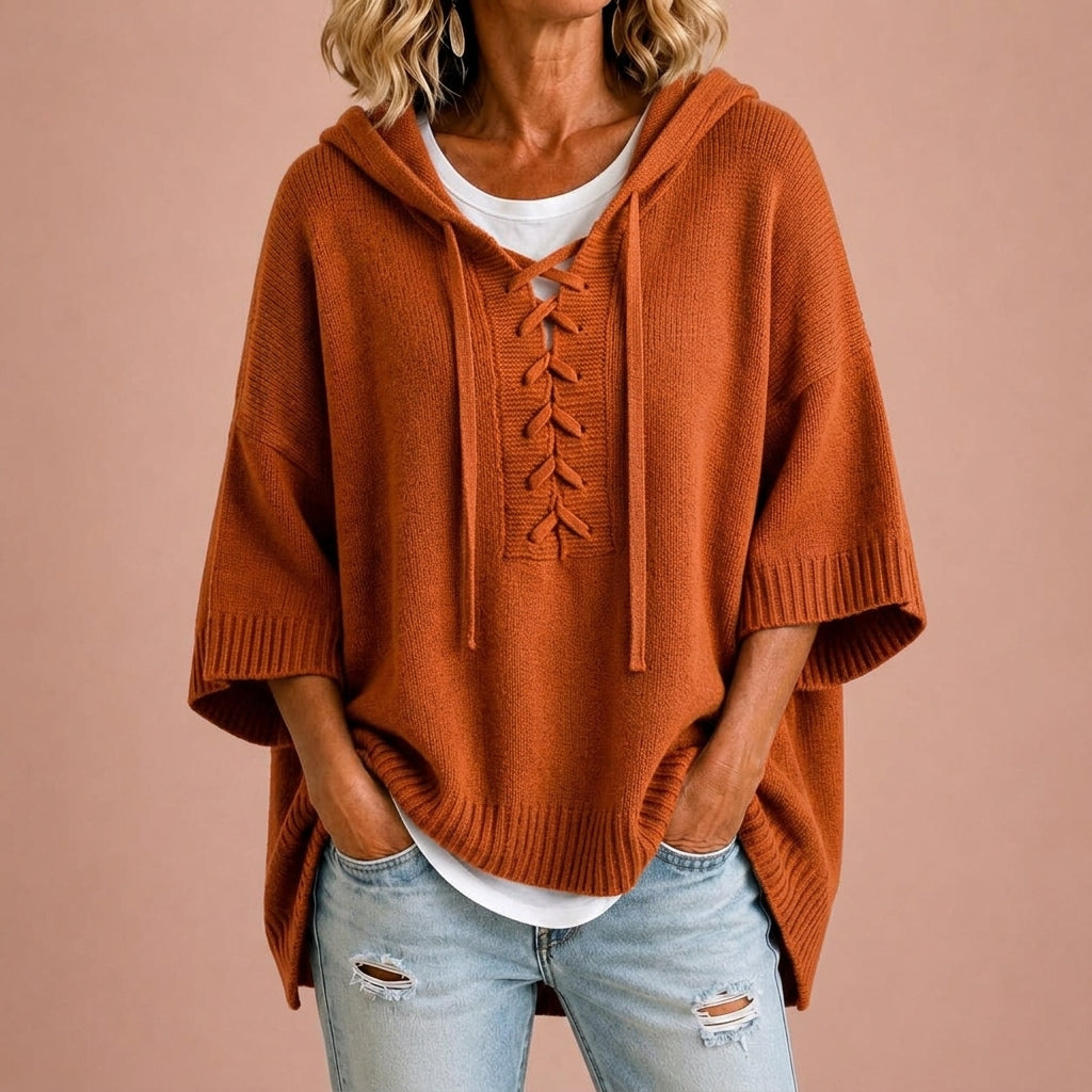 Claudia | Poncho in Maglia