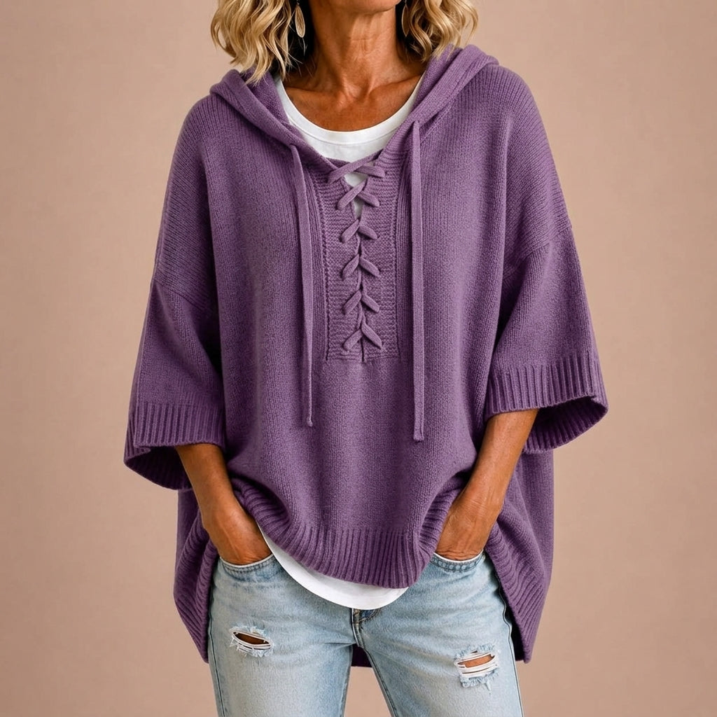 Claudia | Poncho in Maglia