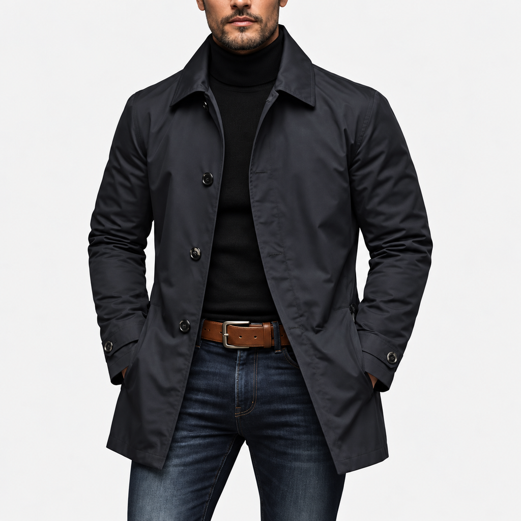 Trench Impermeabile da Uomo