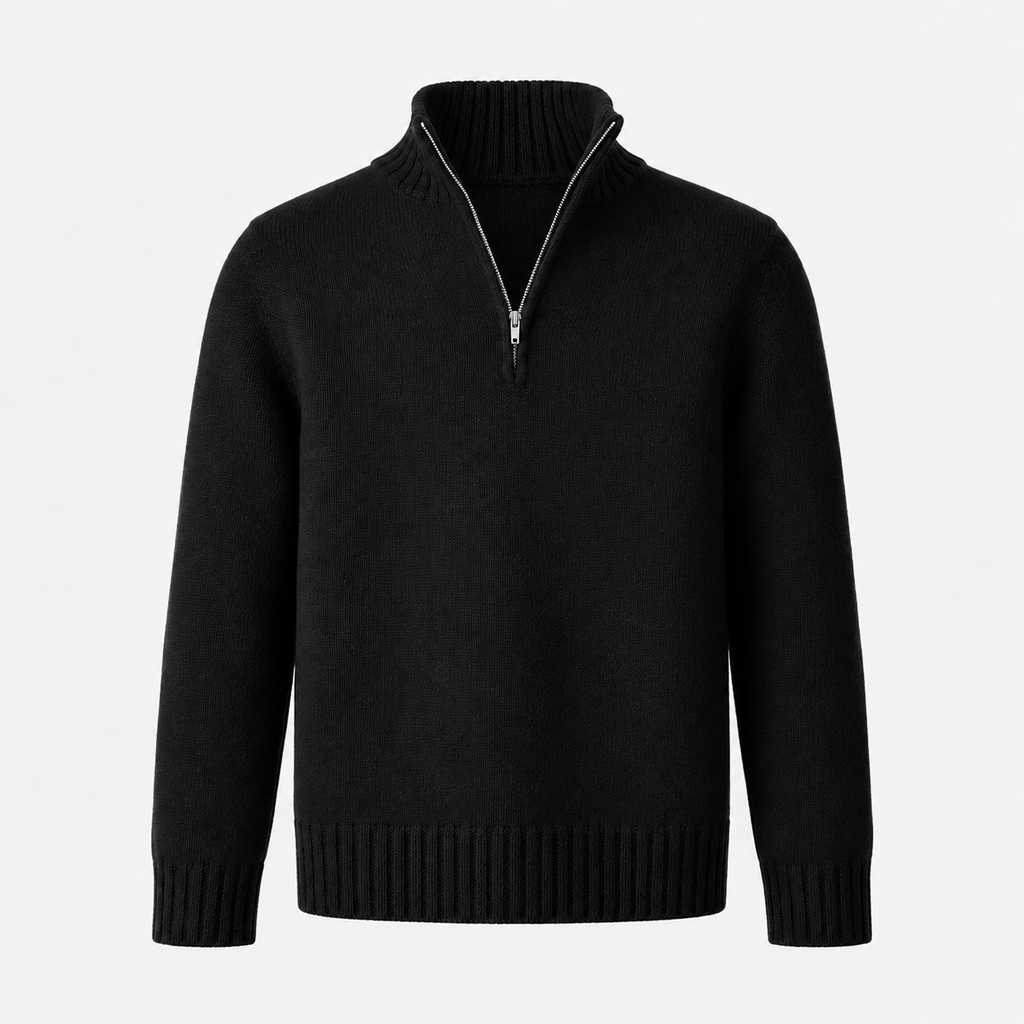 Maglione Torino con Mezza Zip