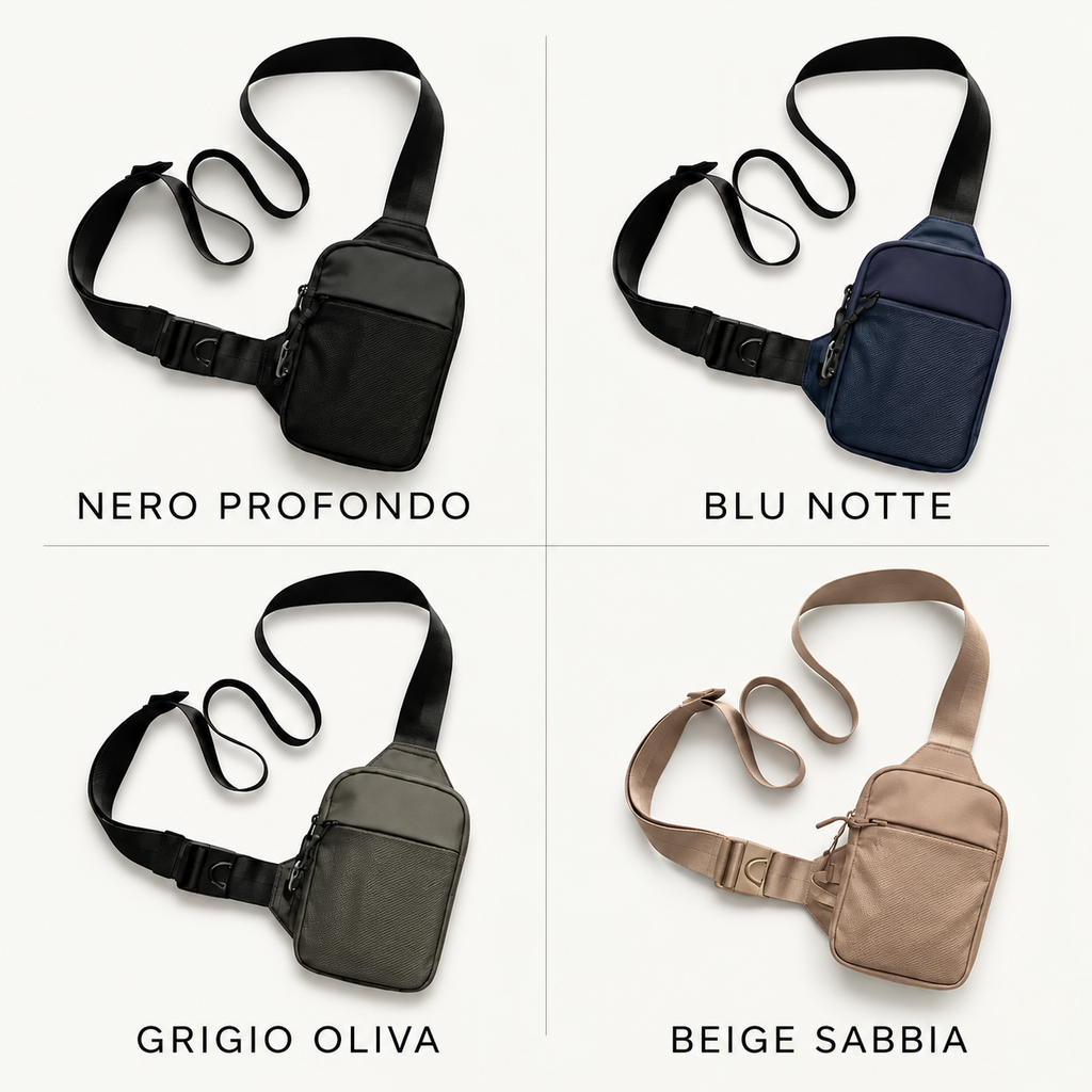 Borsa a tracolla antifurto | MACEDO®