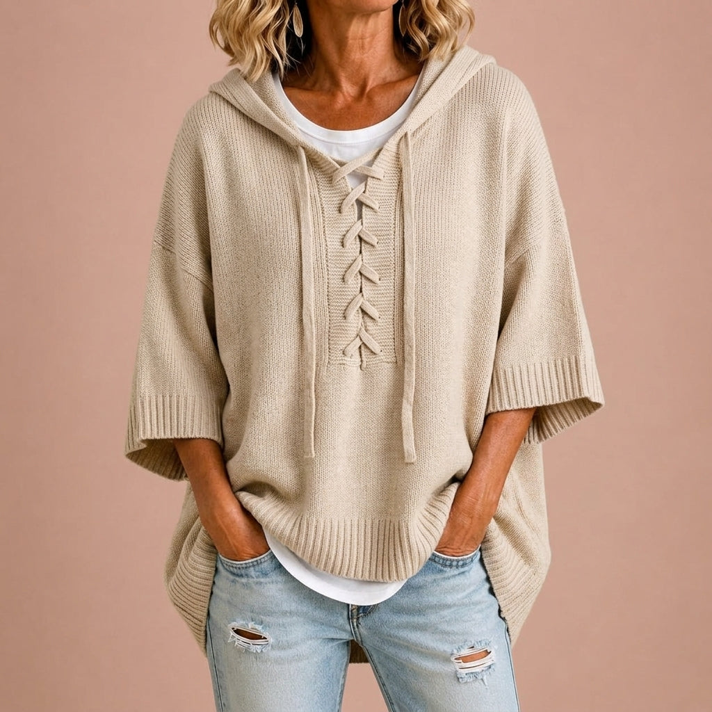 Claudia | Poncho in Maglia