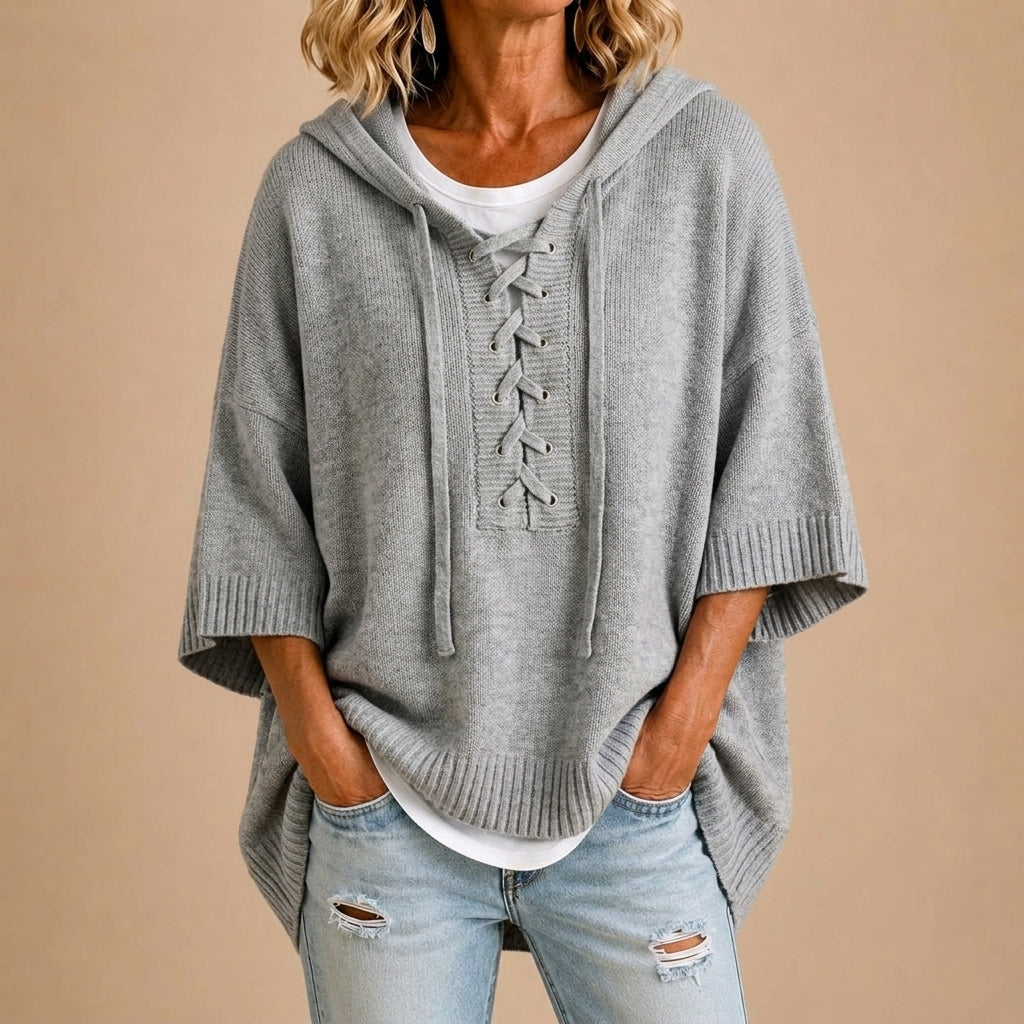 Claudia | Poncho in Maglia