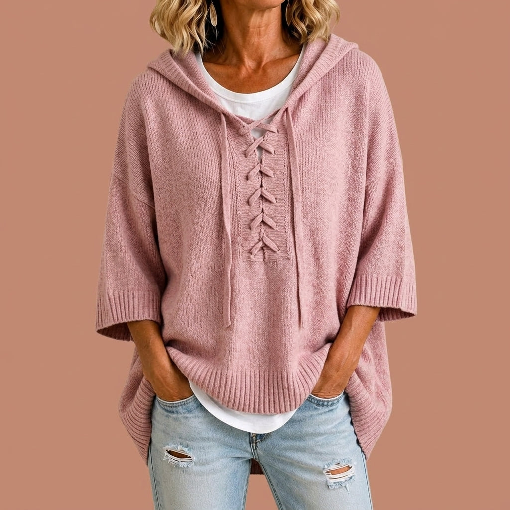 Claudia | Poncho in Maglia