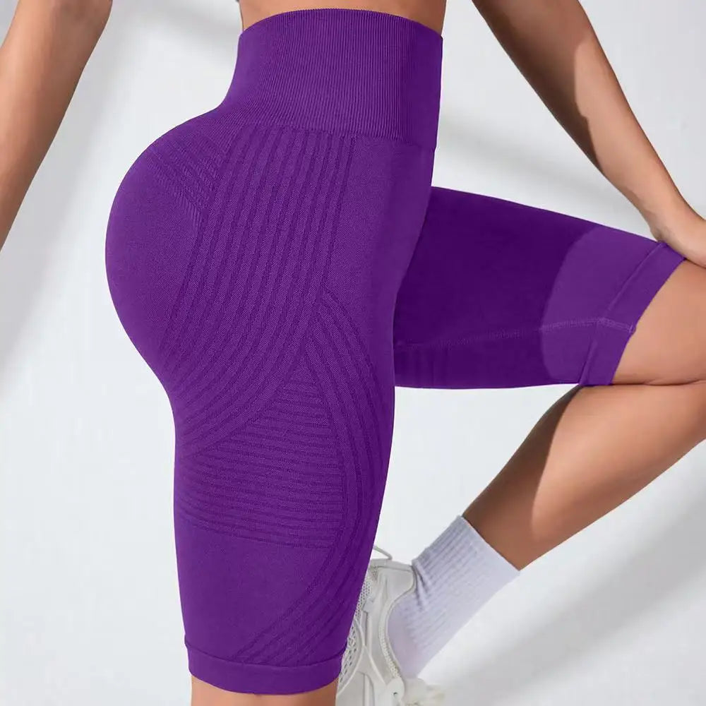 Slimming High Waist Yoga Shorts
