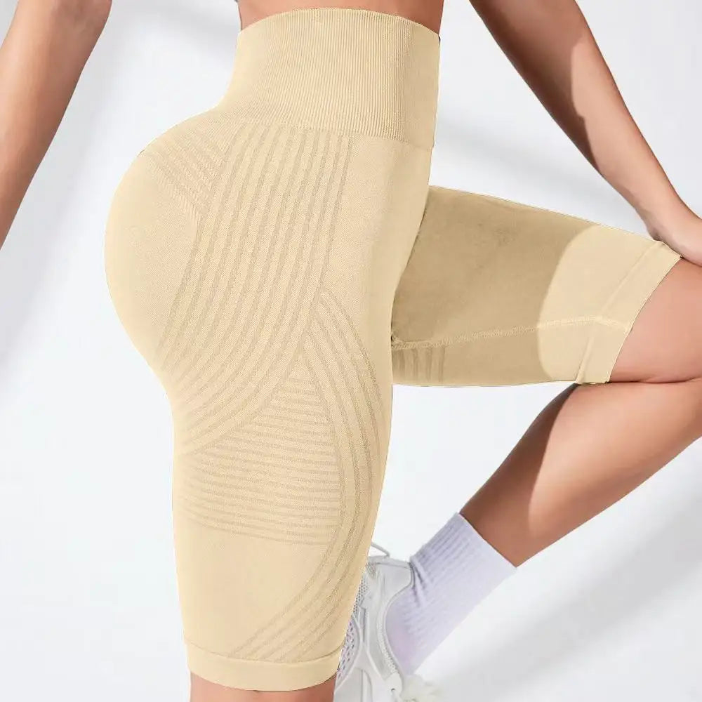 Slimming High Waist Yoga Shorts