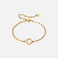 Bracciale a Cerchio con Zirconi 12 mm