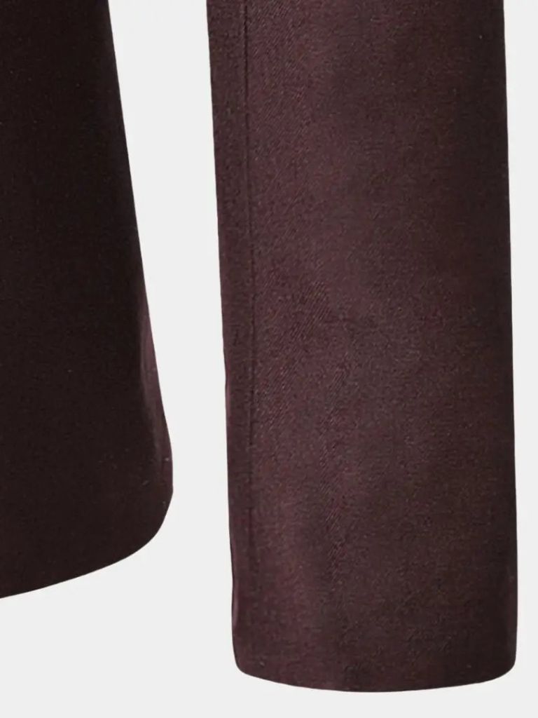 Giacca elegante da uomo con collo alla coreana