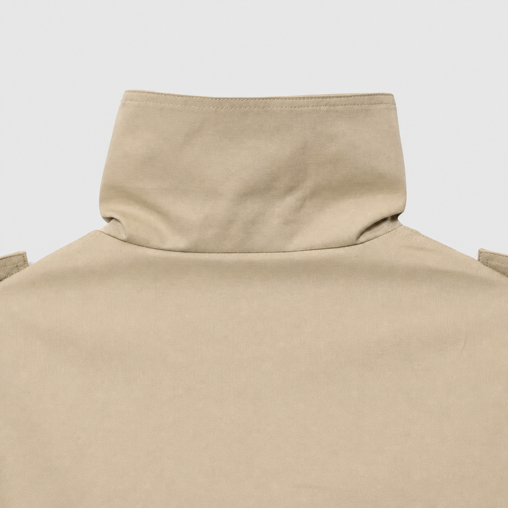 Giacca Trench Corta con Cintura