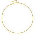 COLLANA CON CATENA A CORDA CALVI