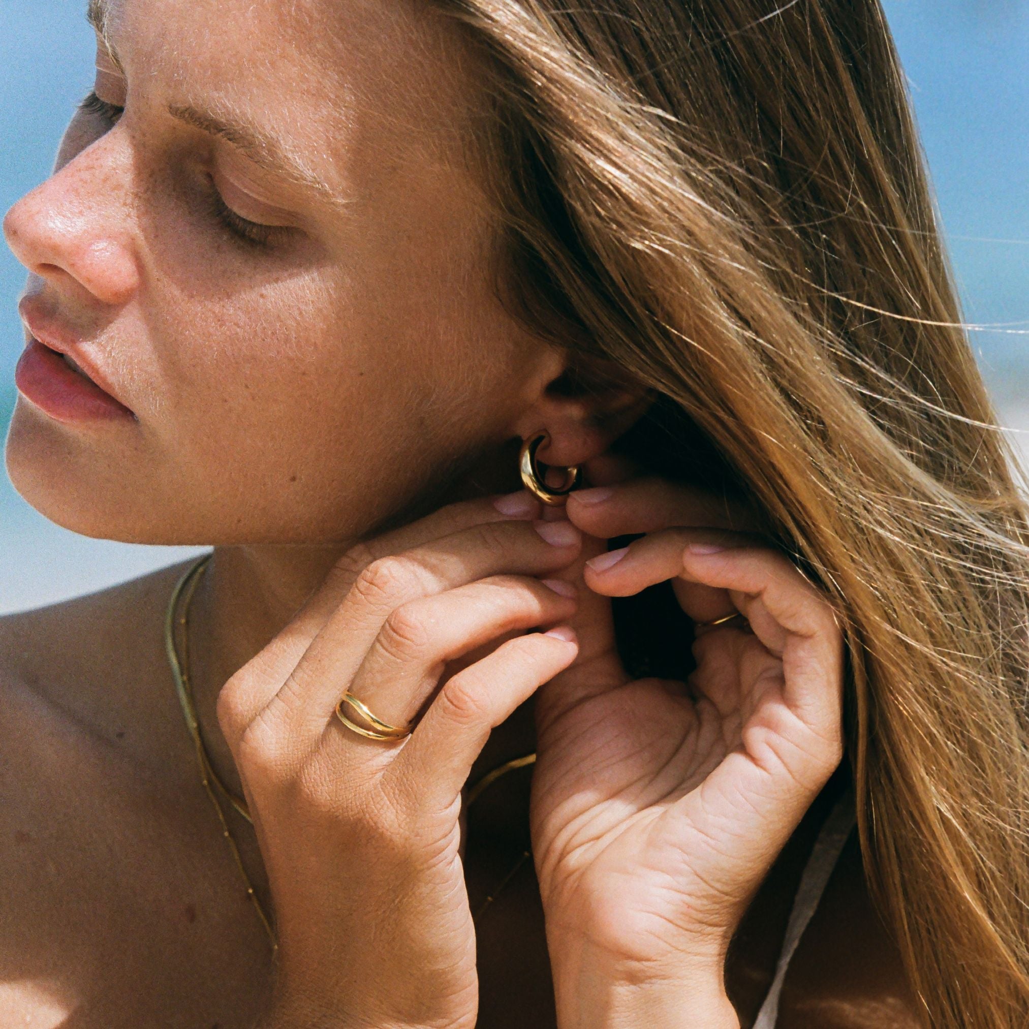 l'anello doppio "Breeze"