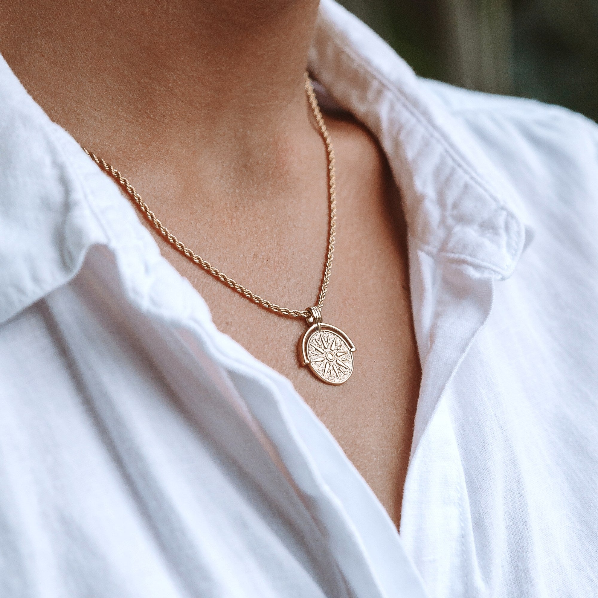COLLANA SOLE DORATO