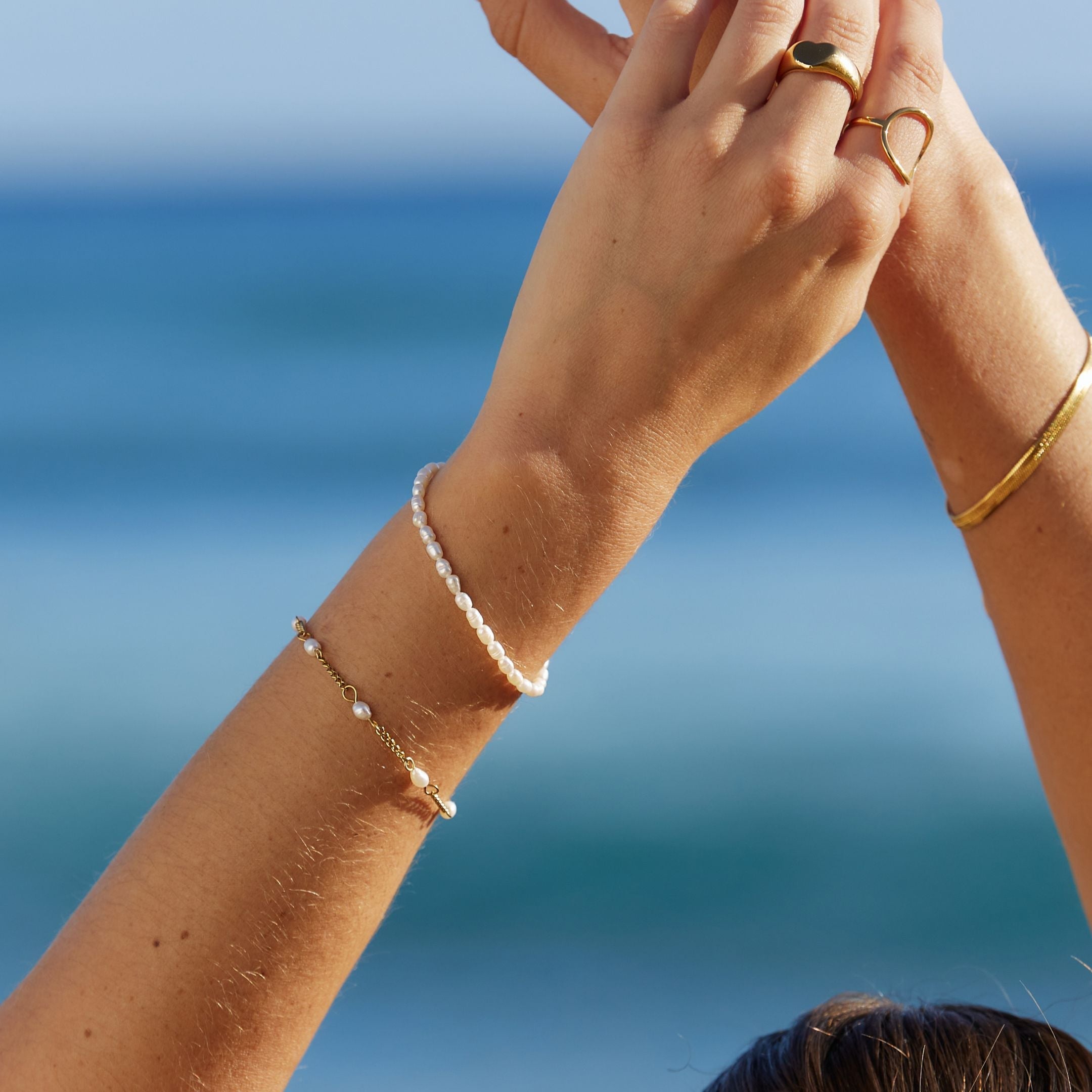 Bracciale di Perle d'Acqua