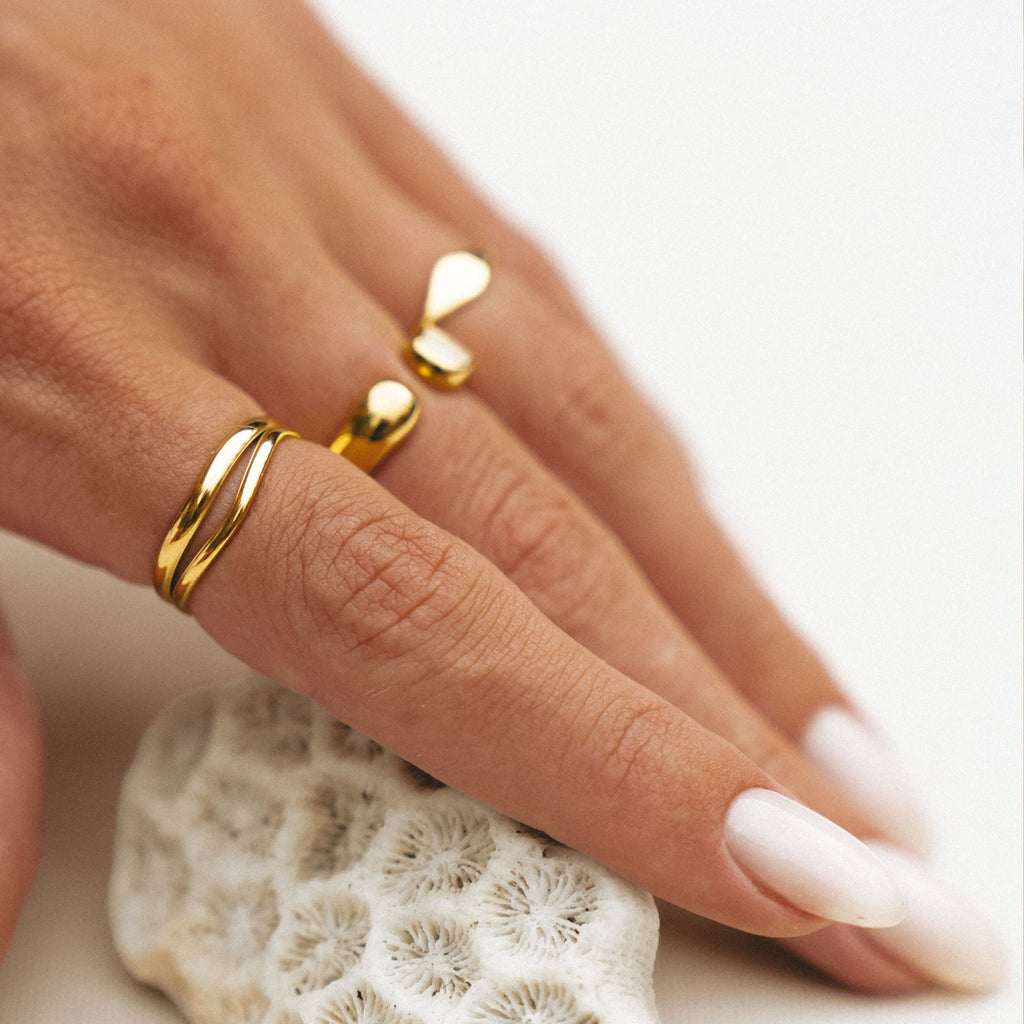 l'anello doppio "Breeze"