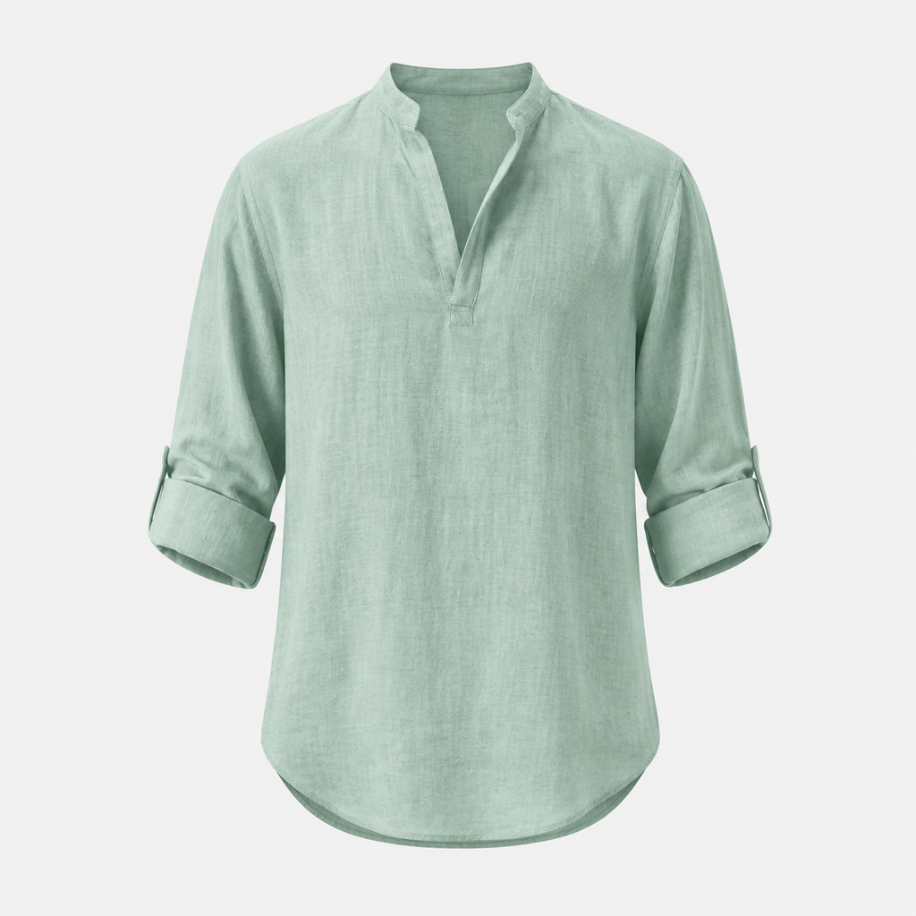 Camicia di Lino Traspirante