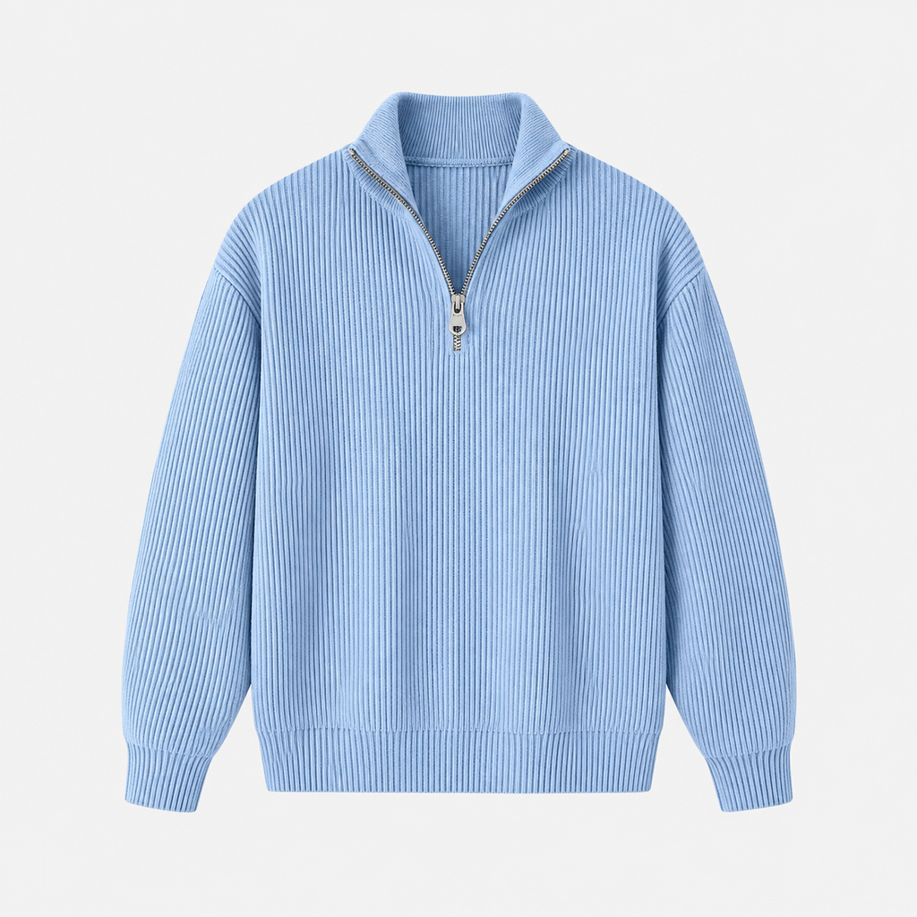 Maglione Firenze con Mezza Zip