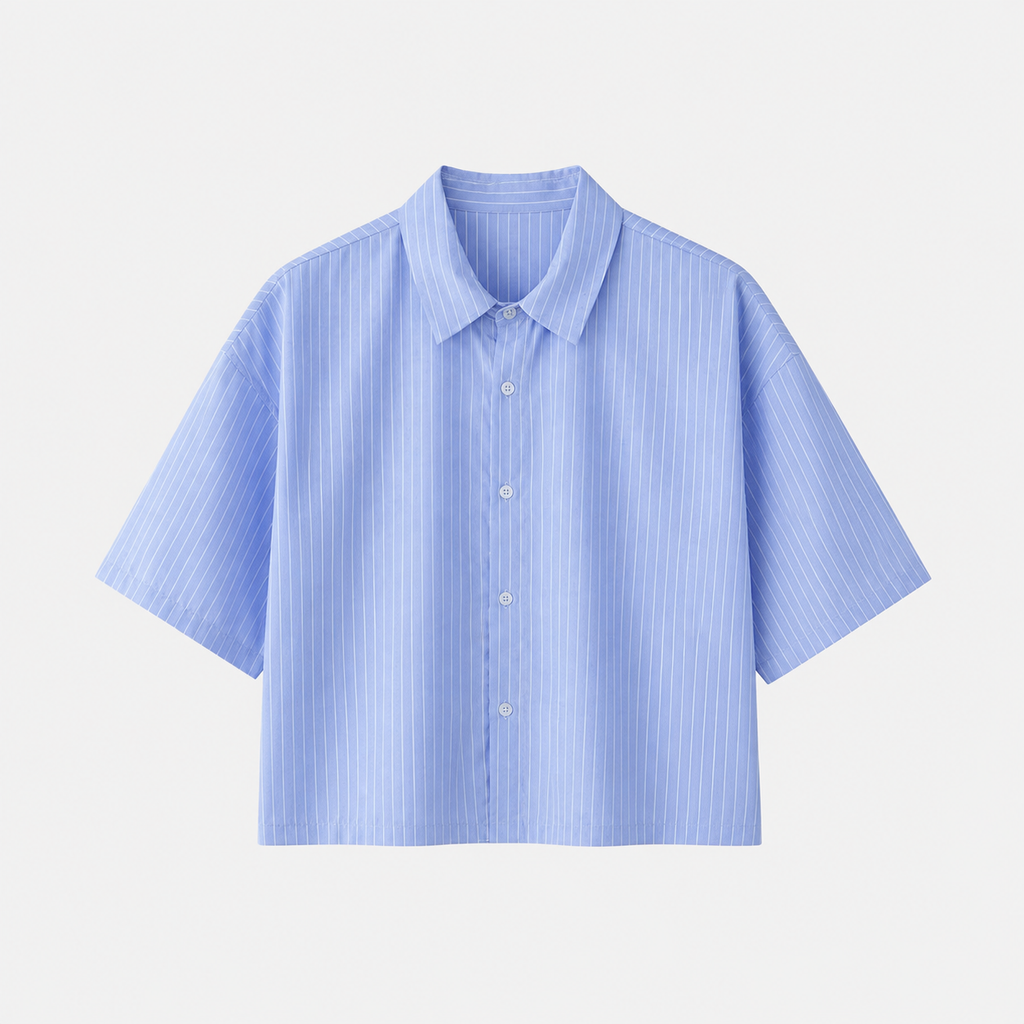 Camicia Rigata Estiva Uomo