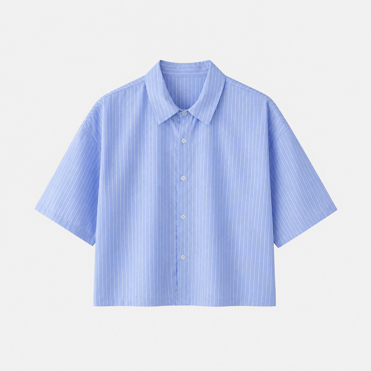 Camicia Rigata Estiva Uomo