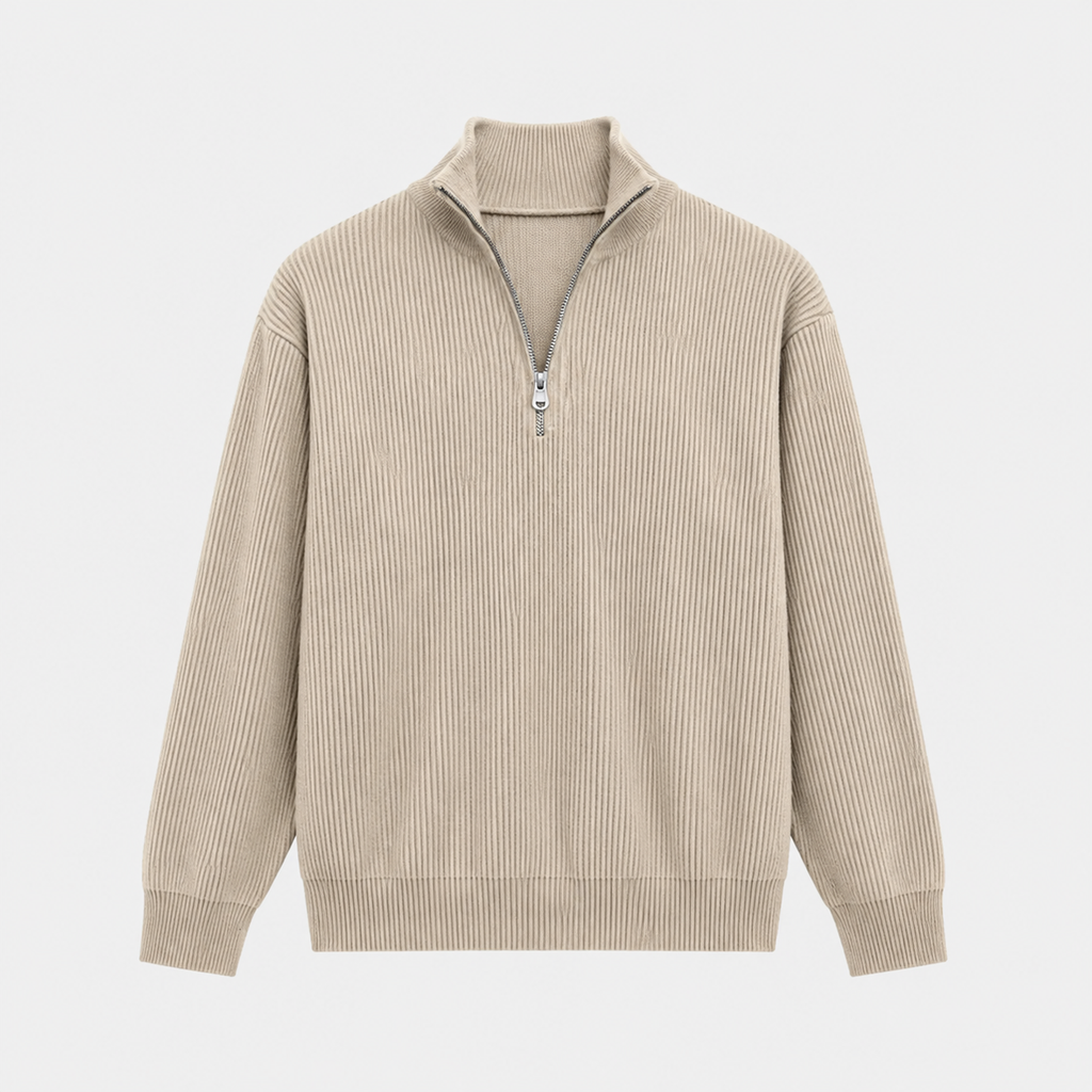 Maglione Firenze con Mezza Zip