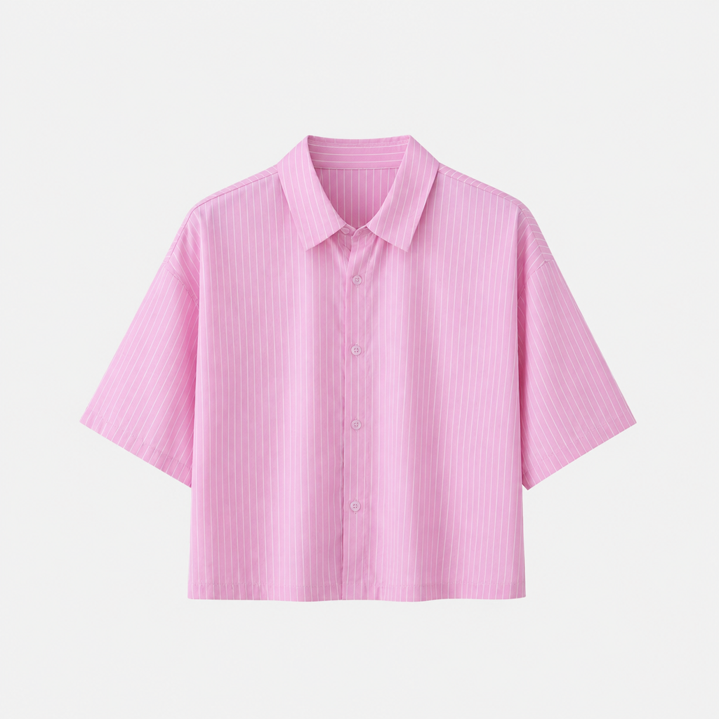 Camicia Rigata Estiva Uomo