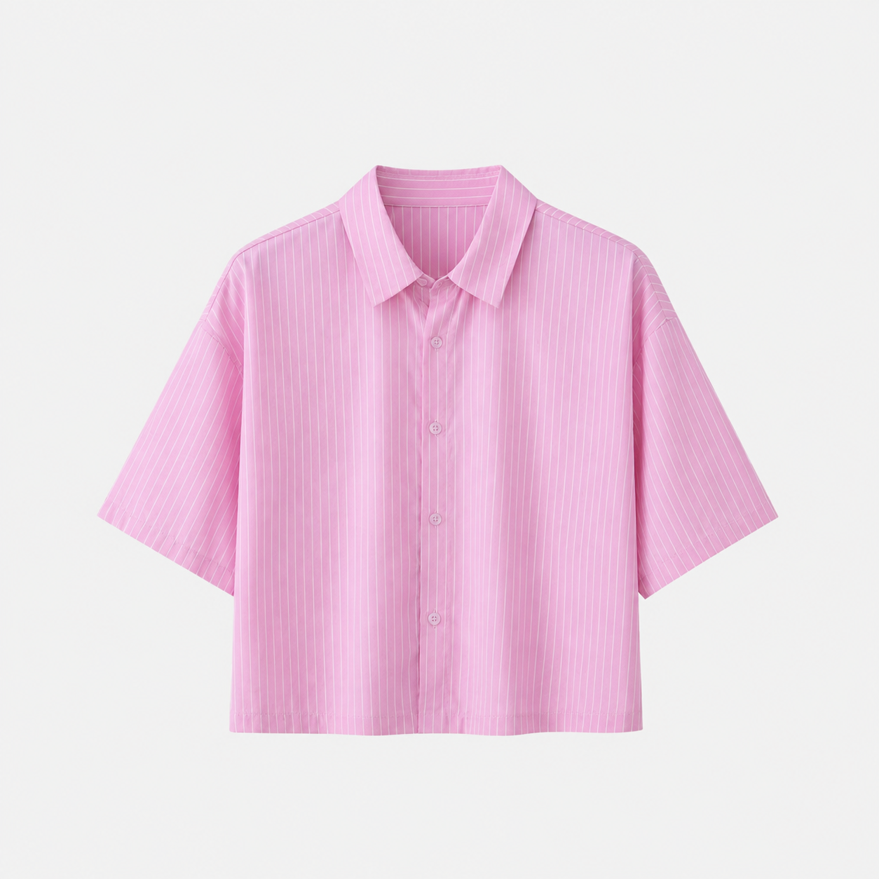 Camicia Rigata Estiva Uomo