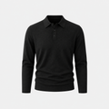 Polo Elegante a Maniche Lunghe