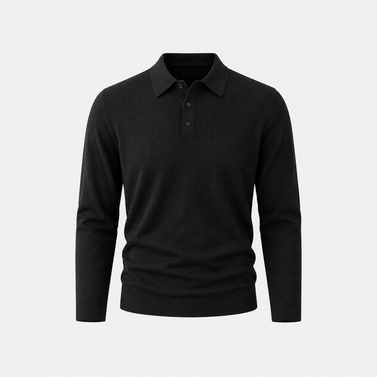 Polo Elegante a Maniche Lunghe