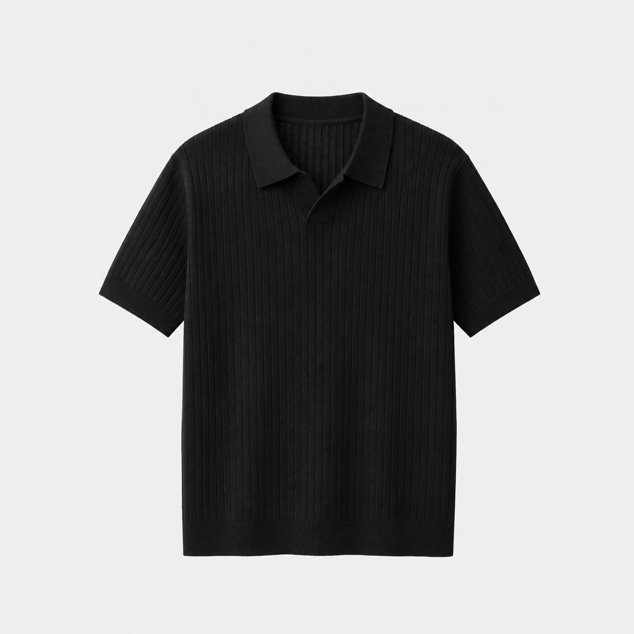 Polo in Maglia a Coste