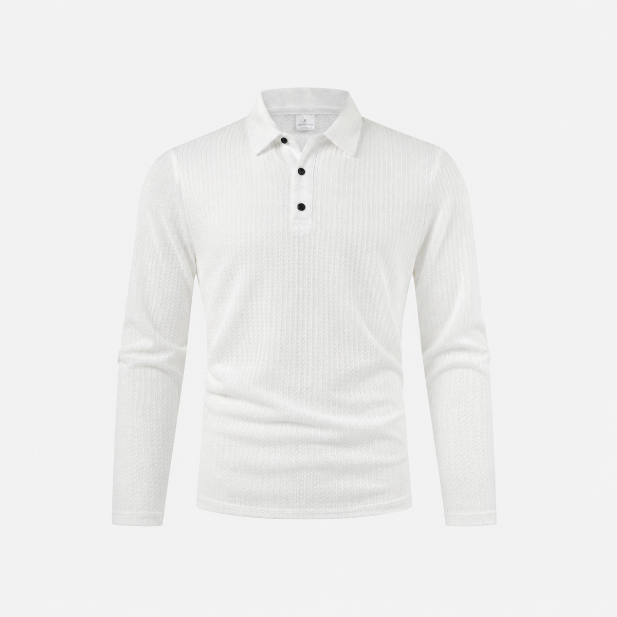 Polo Elegante a Maniche Lunghe