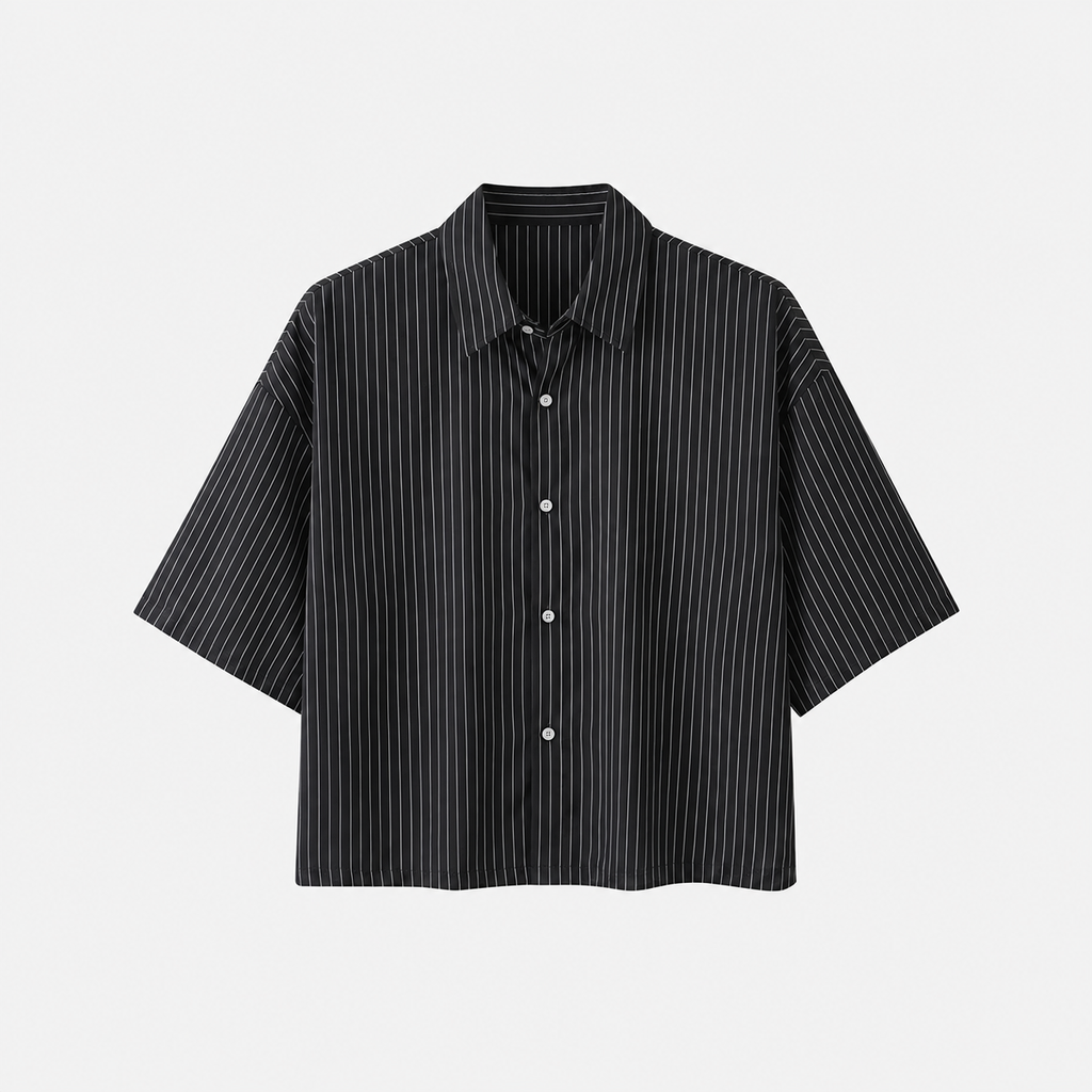 Camicia Rigata Estiva Uomo