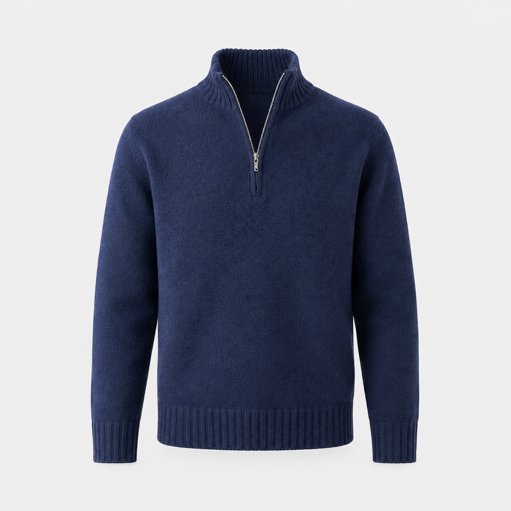 Maglione Torino con Mezza Zip