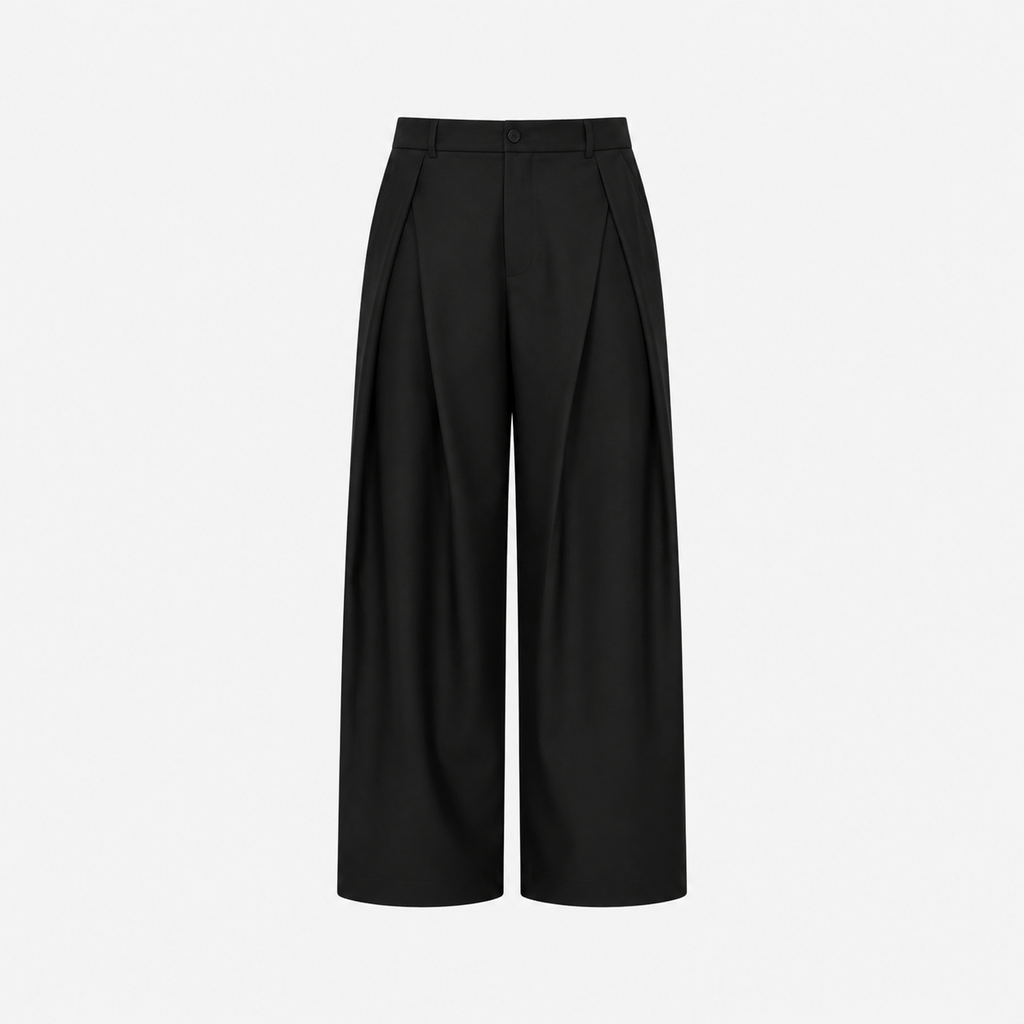 Pantaloni Eleganti a Gamba Ampia