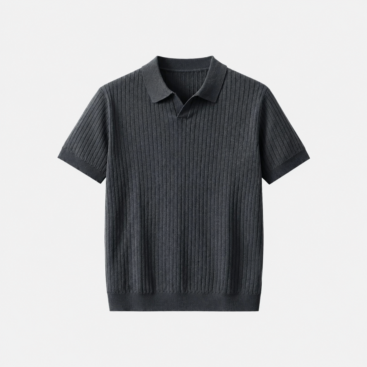 Polo in Maglia a Coste