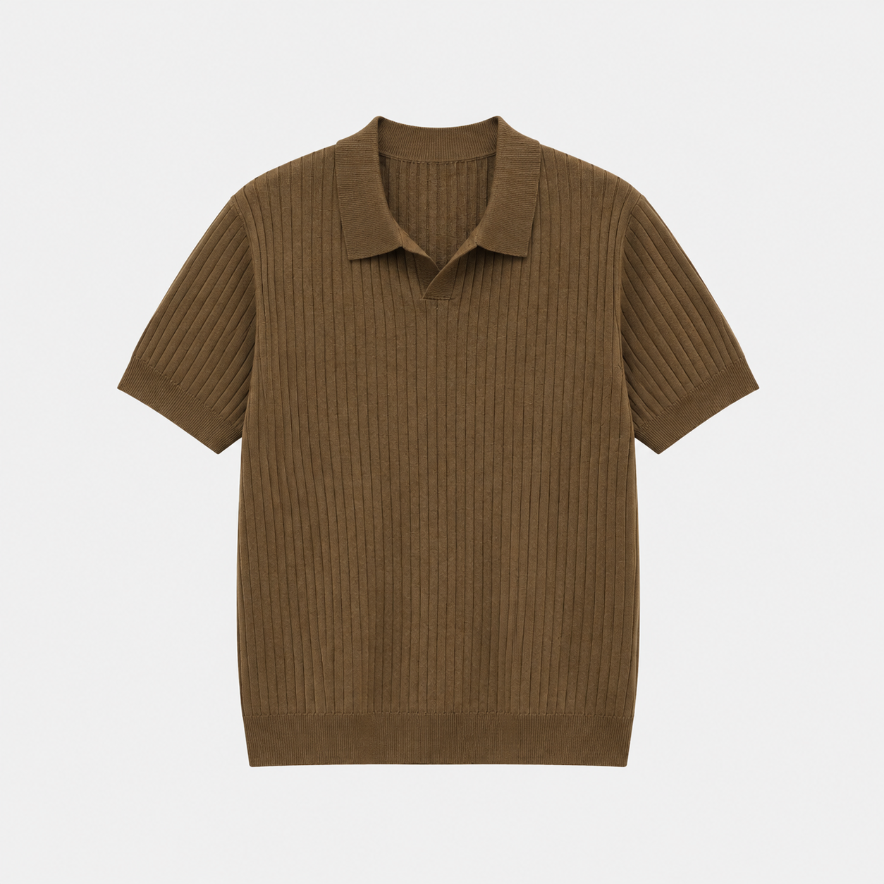 Polo in Maglia a Coste
