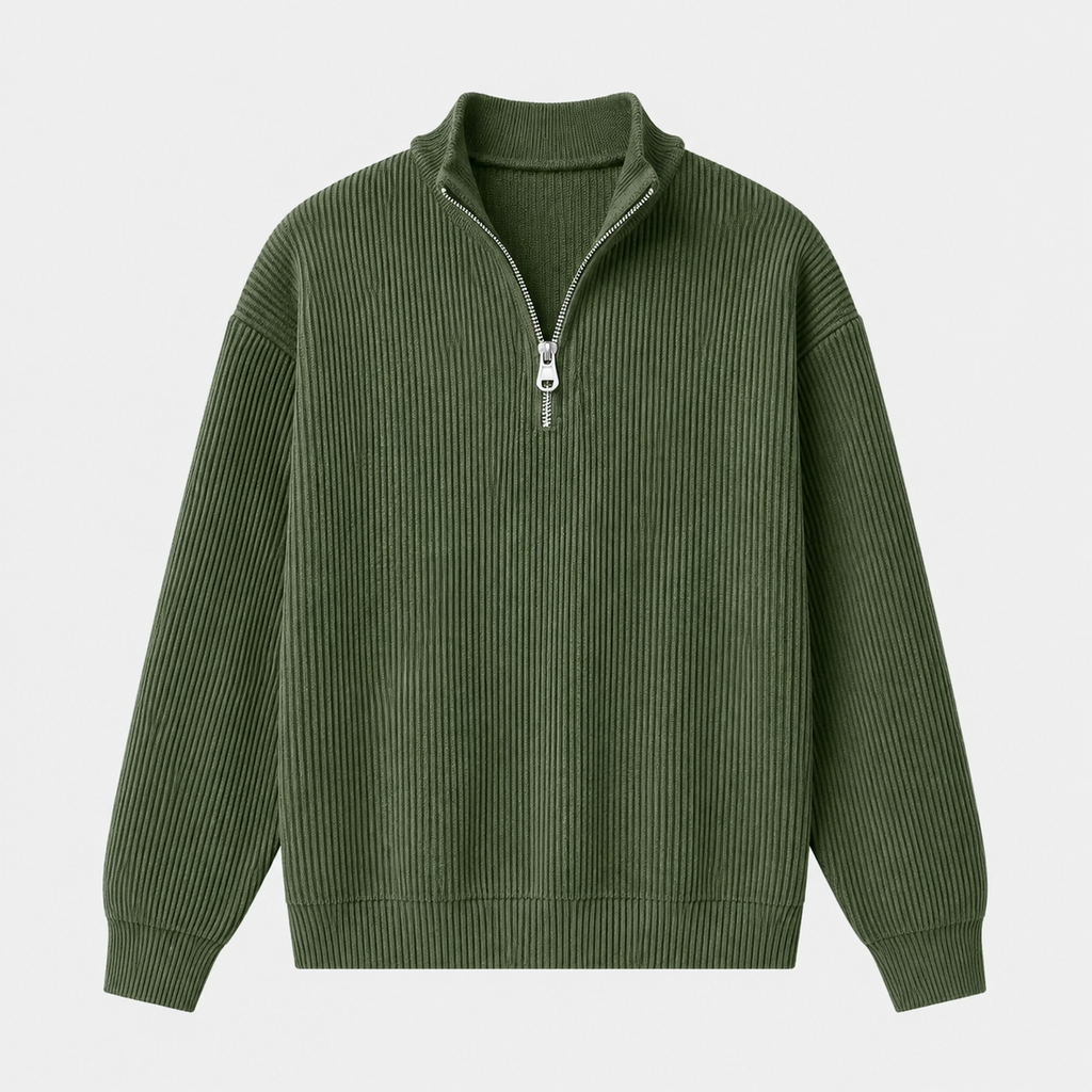Maglione Firenze con Mezza Zip