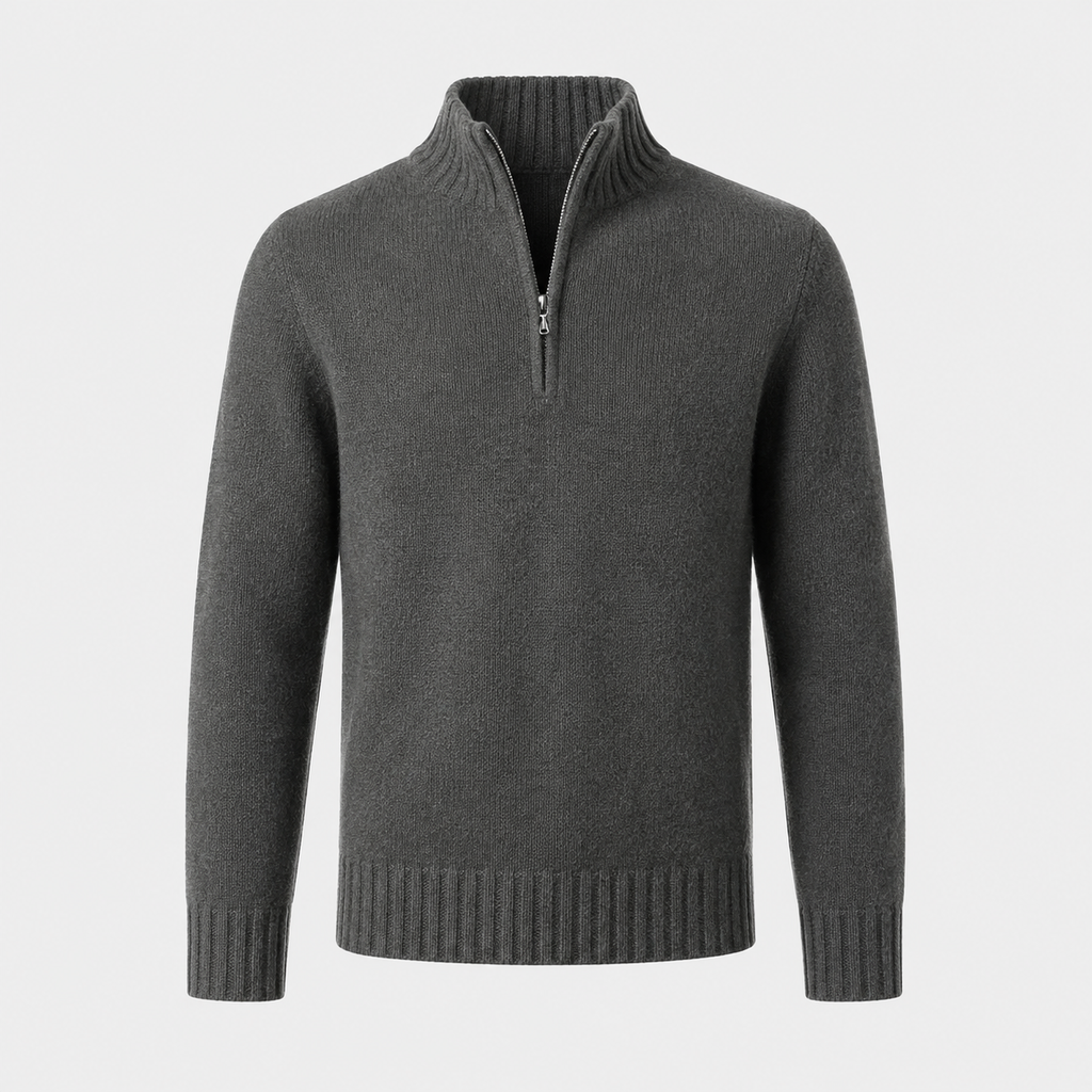 Maglione Torino con Mezza Zip