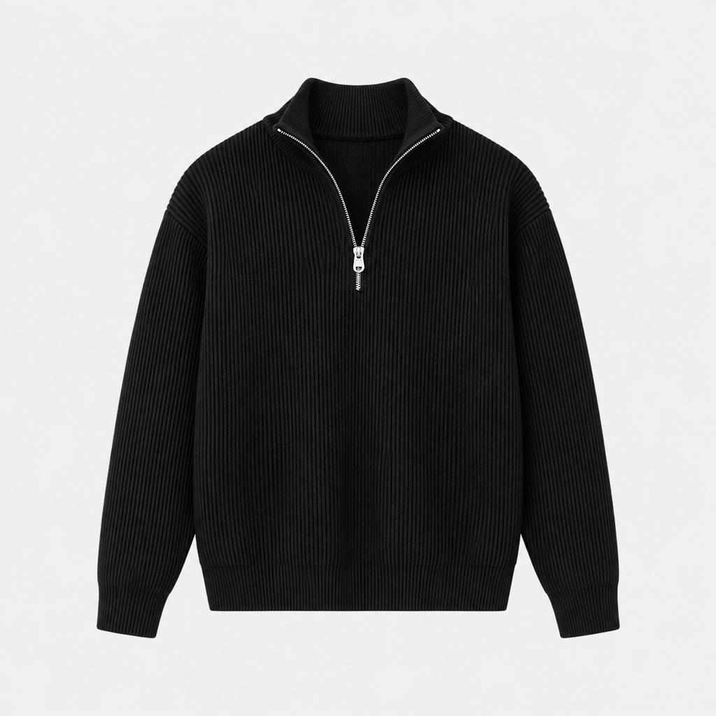 Maglione Firenze con Mezza Zip