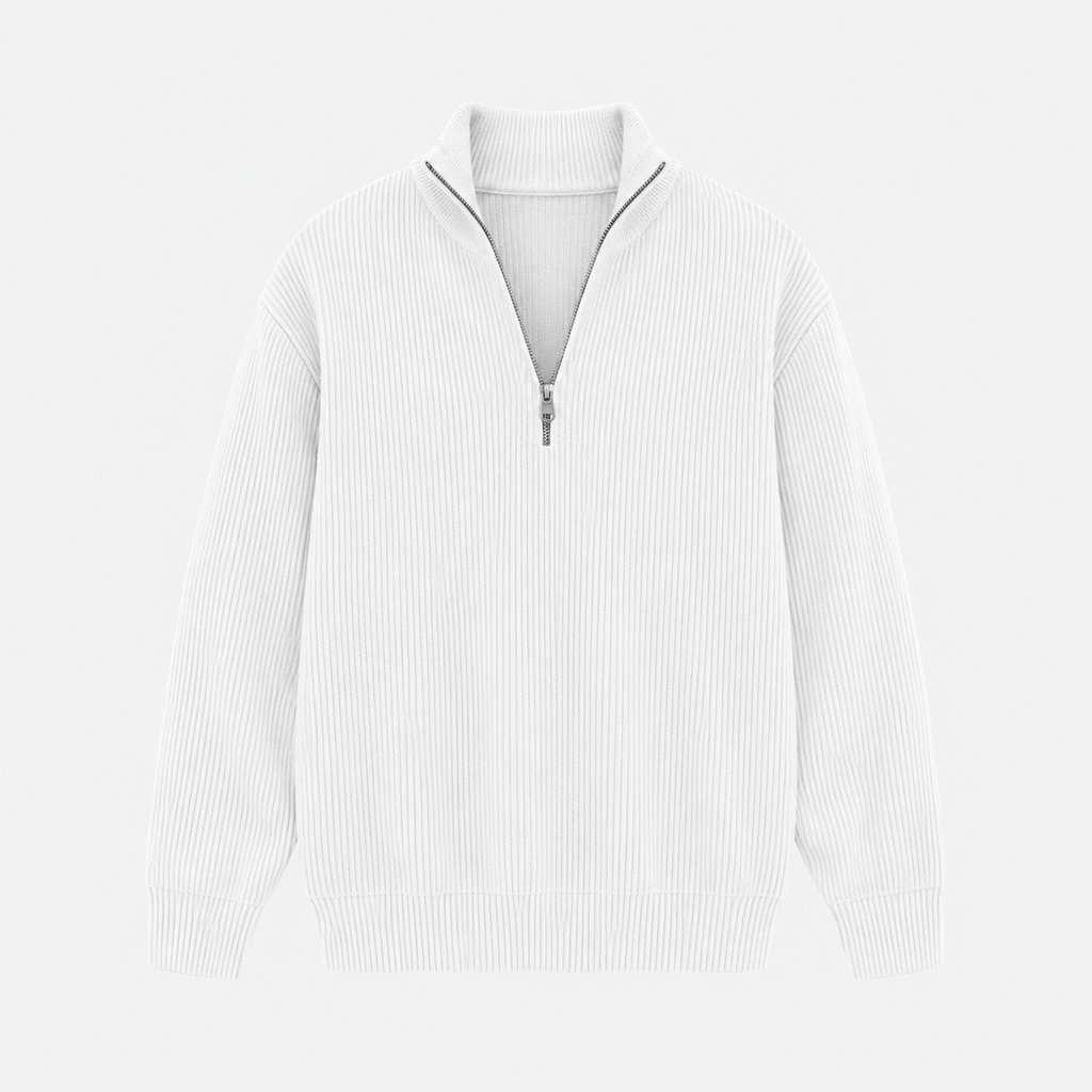 Maglione Firenze con Mezza Zip