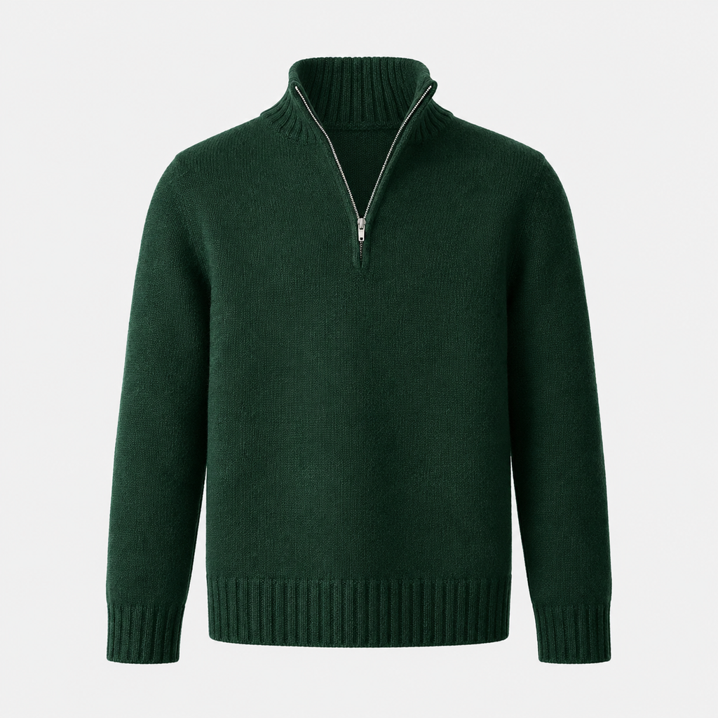 Maglione Torino con Mezza Zip