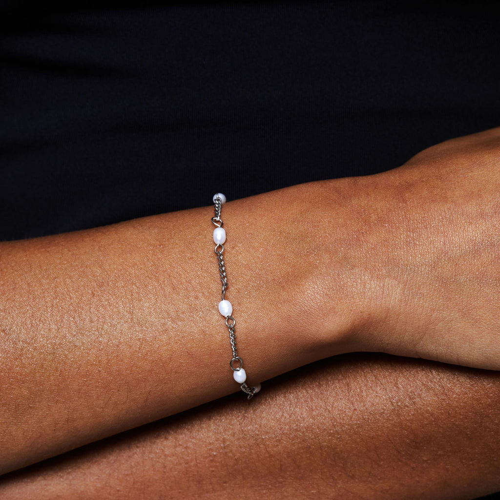 "Lovina" Braccialetto con perle