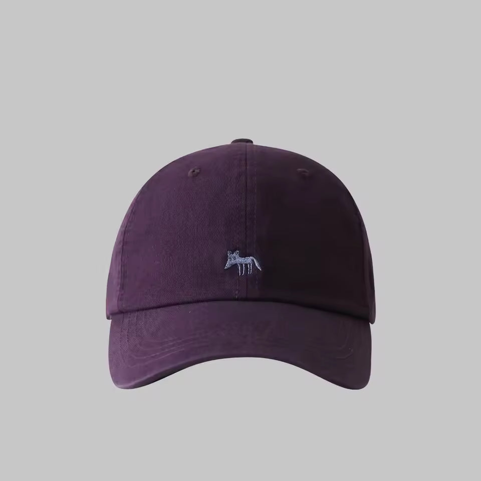 Șapcă Baseball cu Broderie Vulpe