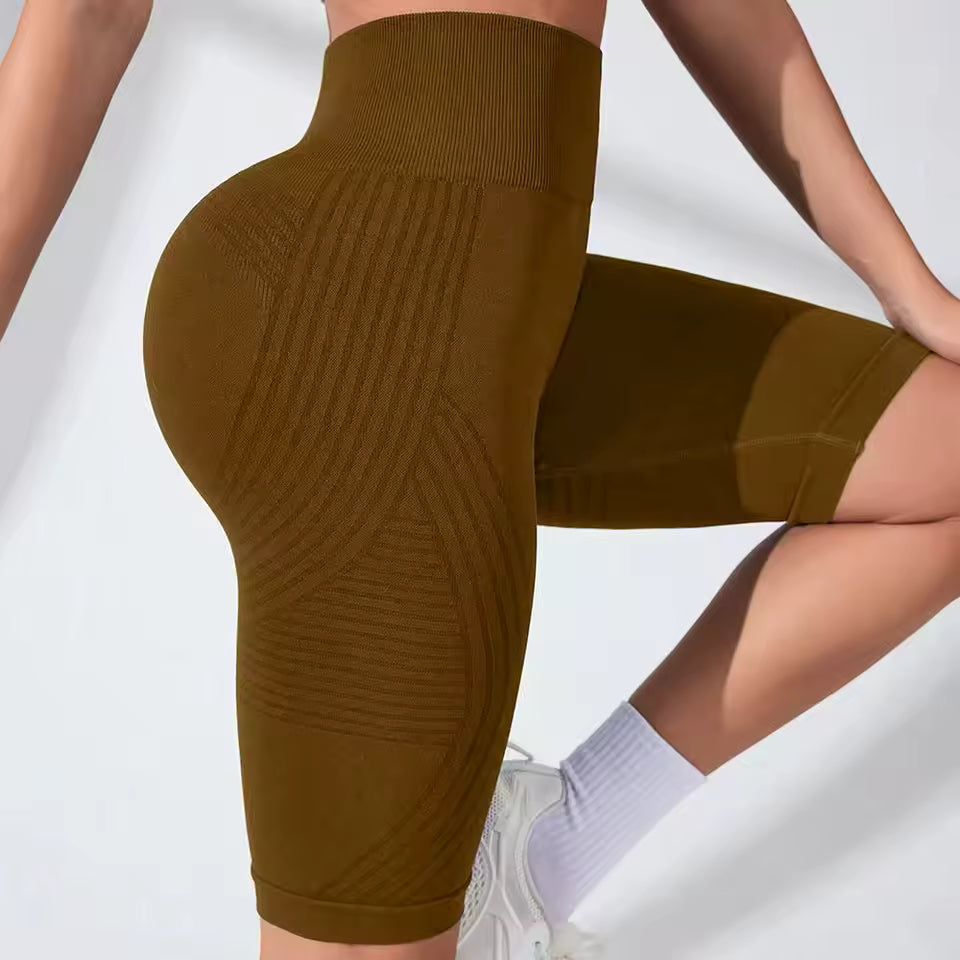 Slimming High Waist Yoga Shorts