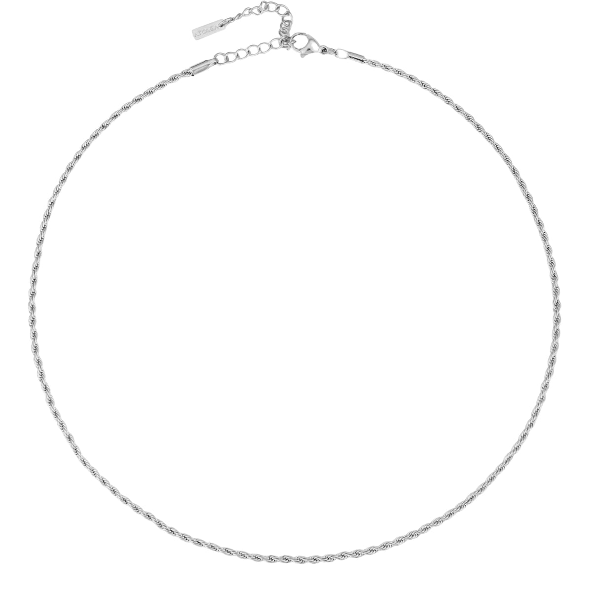 COLLANA CON CATENA A CORDA CALVI