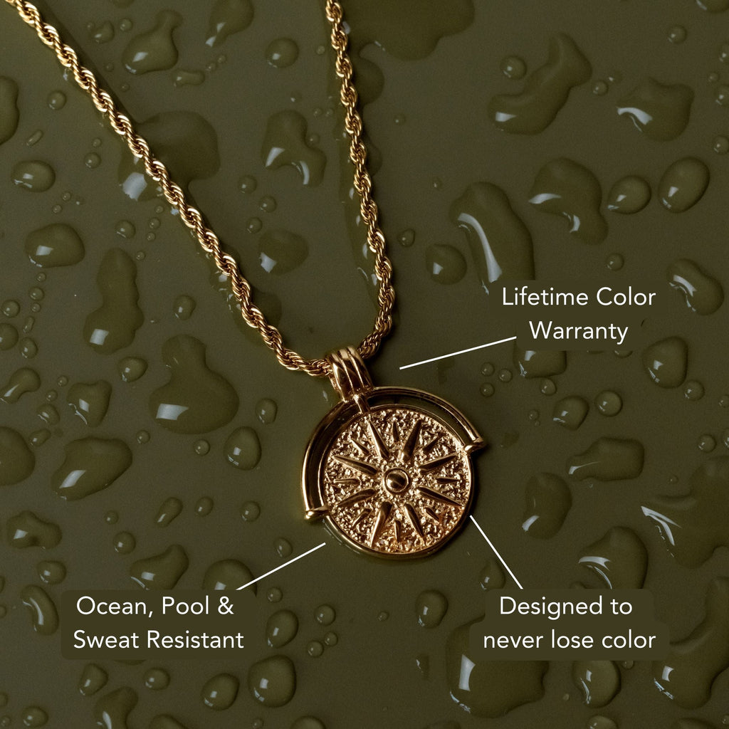 COLLANA SOLE DORATO