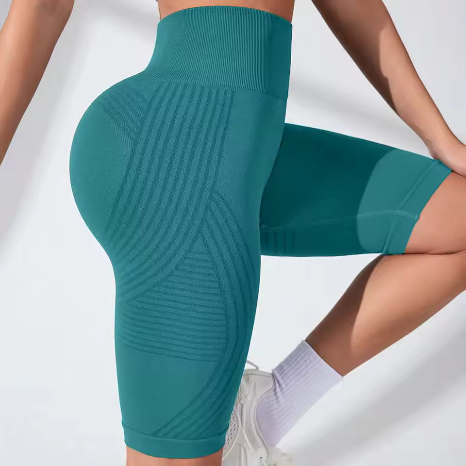 Slimming High Waist Yoga Shorts