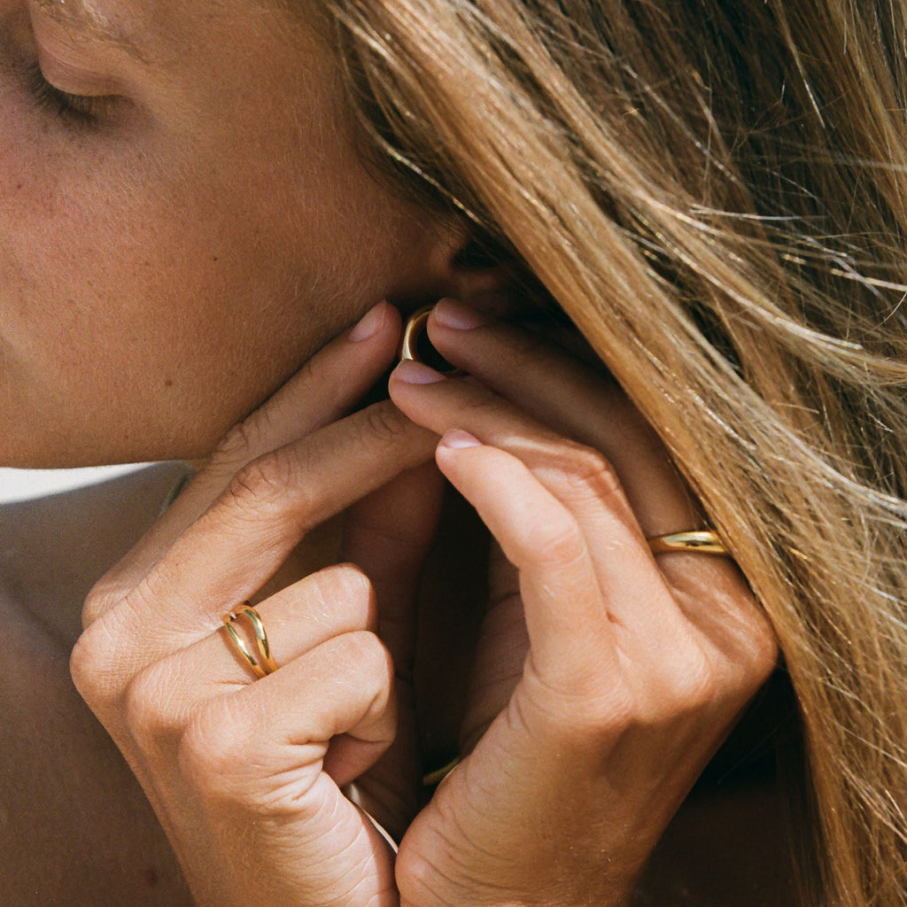 l'anello doppio "Breeze"